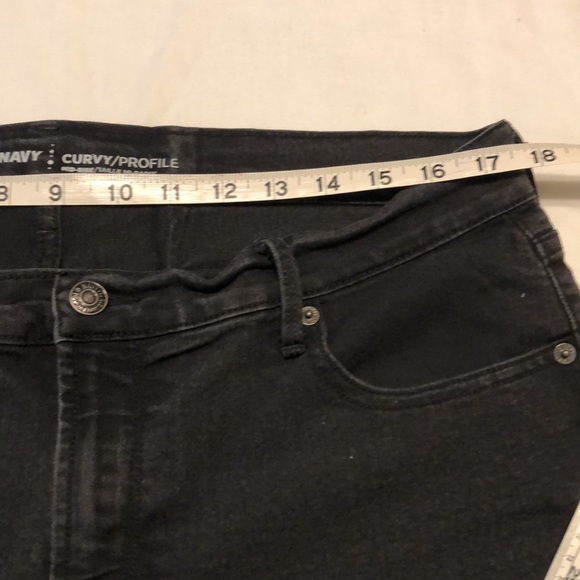 Old Navy curvy mid-rise skinny jeans - Picture 4 of 6